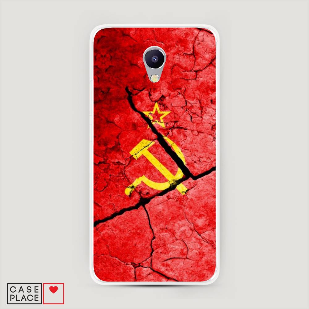 

Чехол Awog на Meizu M5 Note "СССР", Красный;черный;желтый, 71650-5
