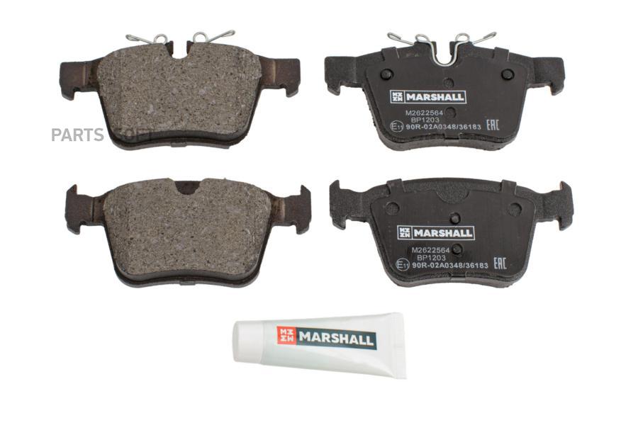

Тормозные колодки MARSHALL Autoparts задние дисковые m2622564