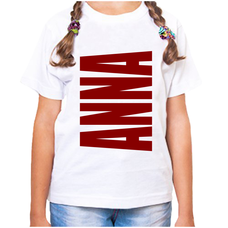 

Футболка девочке белая 22 р-р анна, Белый, fdd_Anna