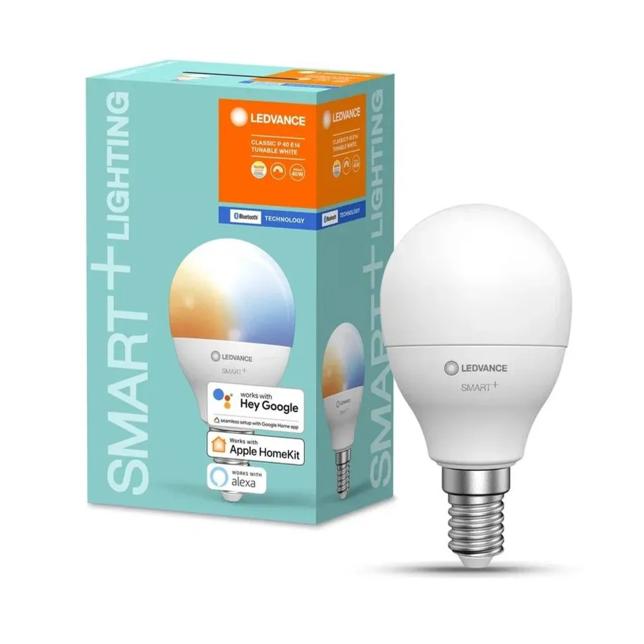 

Умная лампа светодиодная LEDVANCE / OSRAM SMART+ P E14, 5Вт, 2700-6500К, 470лм