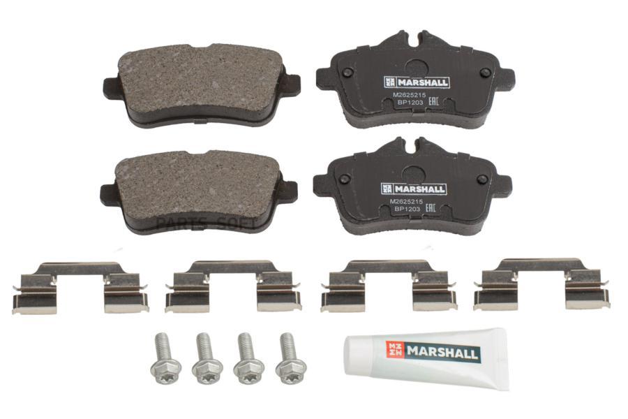 

Тормозные колодки MARSHALL Autoparts задние дисковые M2625215