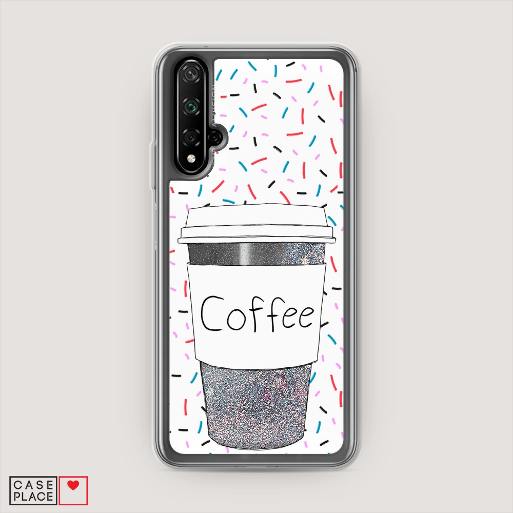 фото Силиконовый чехол "звездочки графика белая" на zte red magic 5s awog