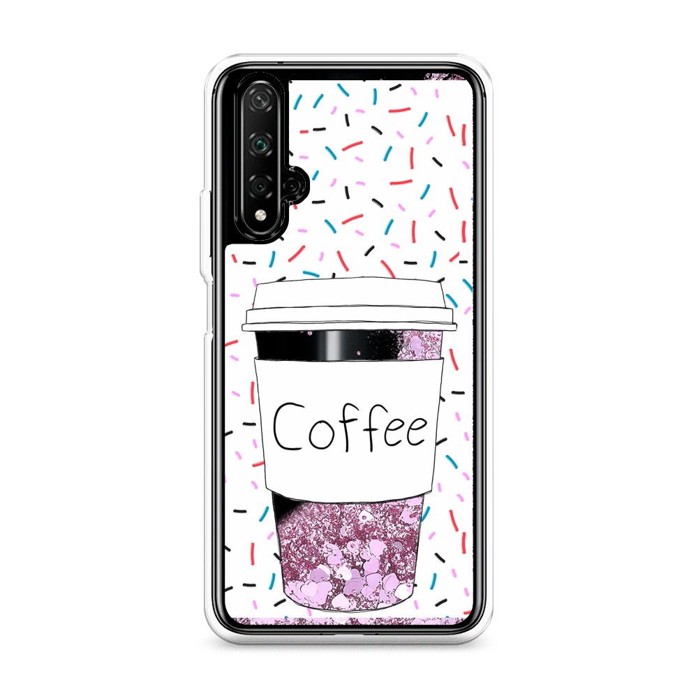 

Чехол Awog "Coffee прозрачный стакан" на Honor 20/Huawei Nova 5T, 69594-1