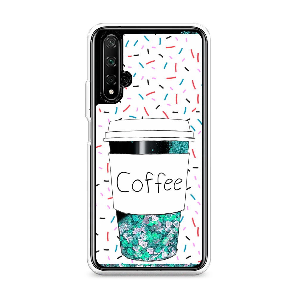 

Чехол Awog "Coffee прозрачный стакан" на Honor 20/Huawei Nova 5T, 69595-1