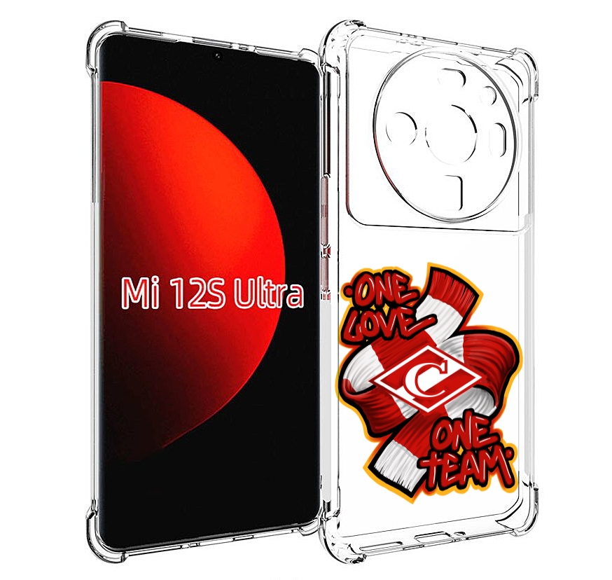 

Чехол MyPads ФК спарак 1 любовь для Xiaomi 12S Ultra, Прозрачный, Tocco
