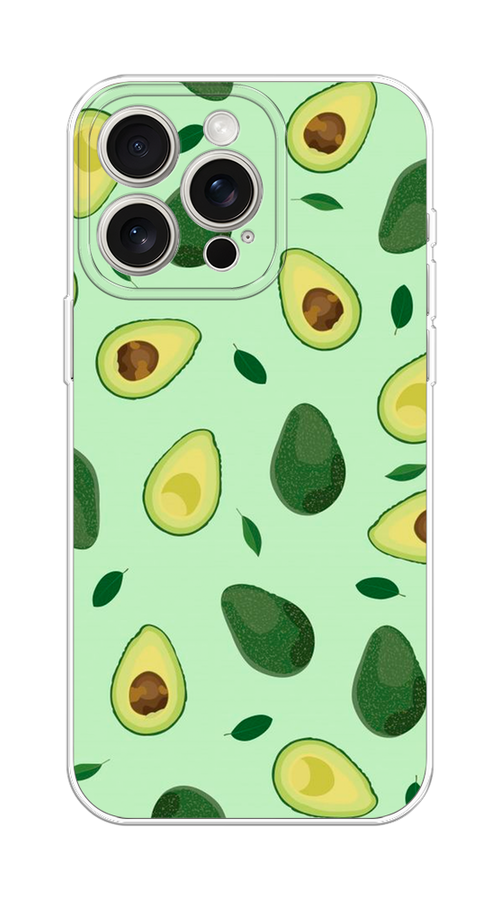 

Чехол Homey на Apple iPhone 15 Pro Max "Blue avocado", Коричневый;зеленый, 15850-1