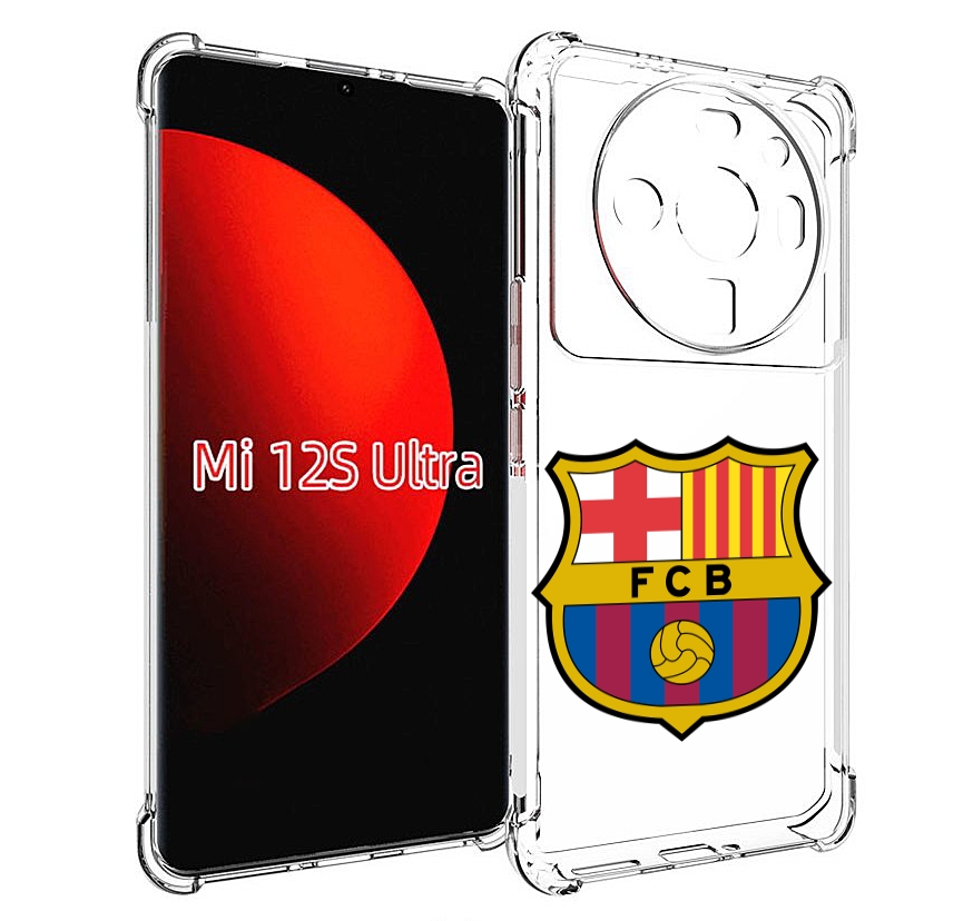 

Чехол MyPads ФК FCB Барселона для Xiaomi 12S Ultra, Прозрачный, Tocco