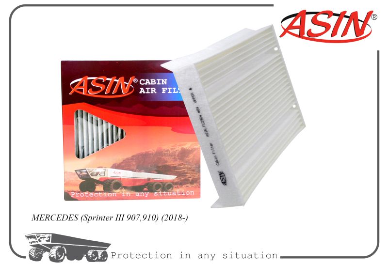 

Фильтр салонный A4478300100 ASIN.FC2964 ASIN для MERCEDES Sprinter III 907,910 2018-