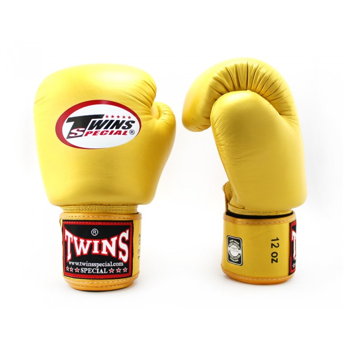 

TWINS Боксерские перчатки TWINS bgvl3 золотые BGVL3-GD/GD, 16 унций, Желтый, bgvl3