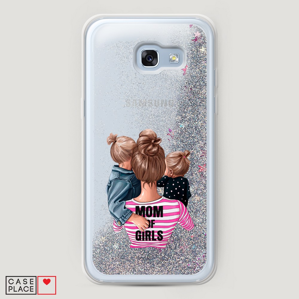 

Чехол Awog на Samsung Galaxy A5 2017 / Самсунг A5 2017 "Mom of Girls", Разноцветный, 20691-1
