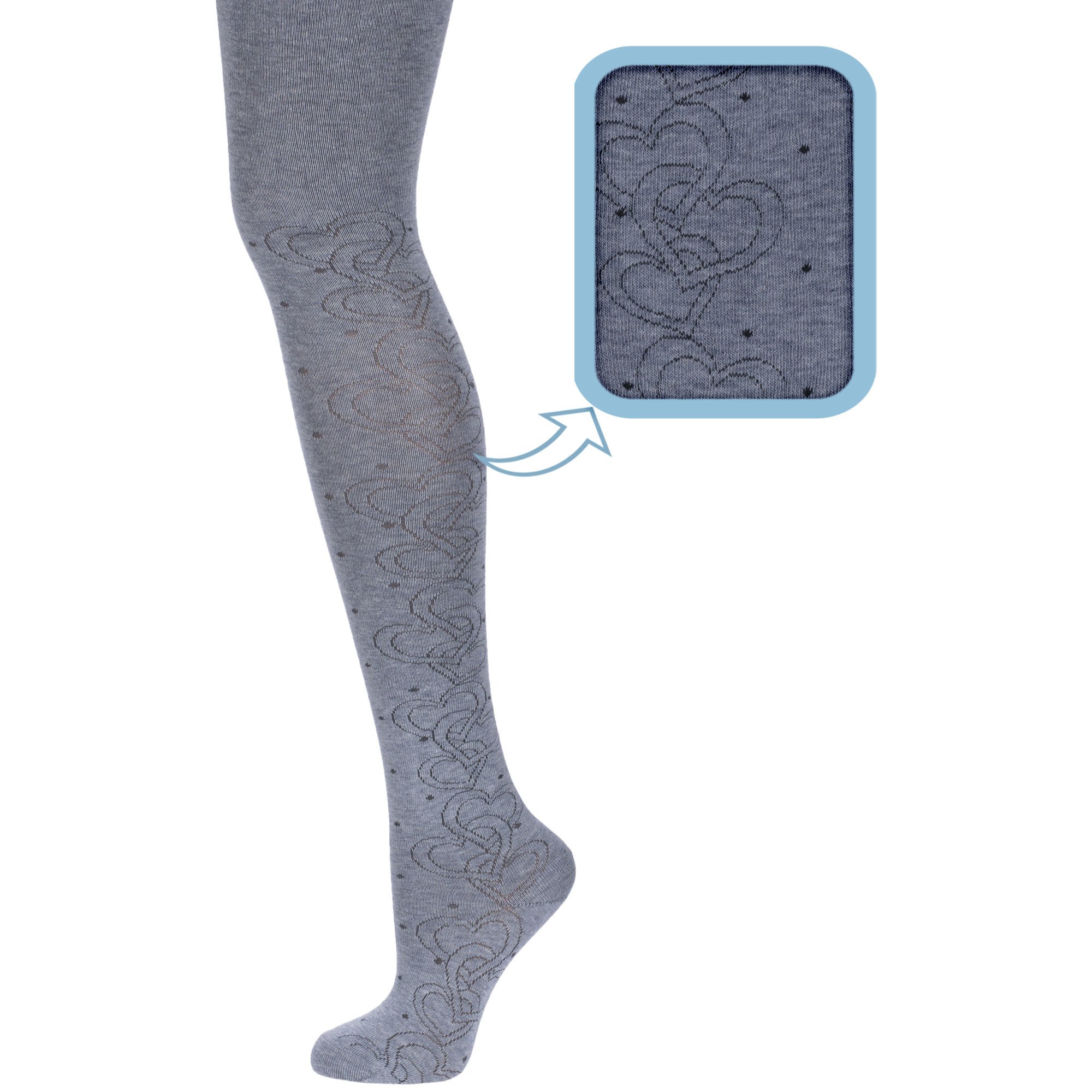 Колготки детские Rusocks ДК3-13486Д, серый,  104-110 носки однотонные st friday socks серые серый