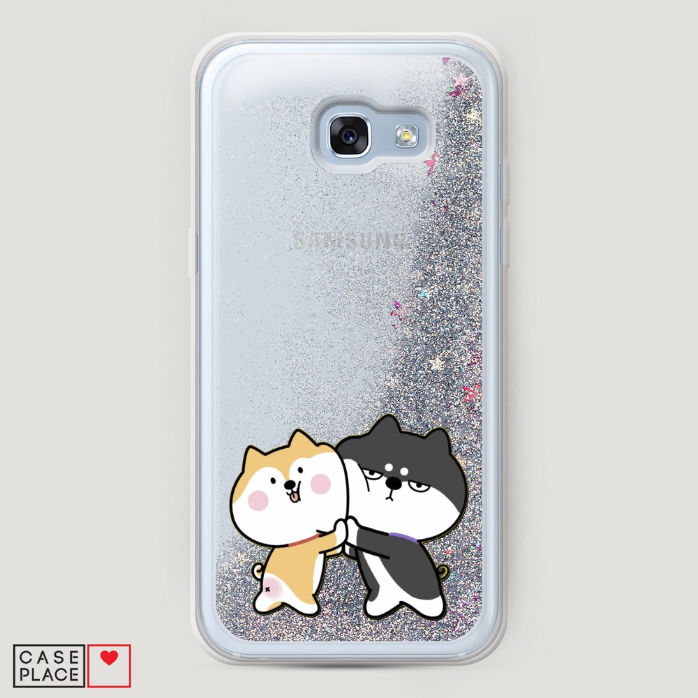 

Чехол Awog на Samsung Galaxy A5 2017 / Самсунг A5 2017 "Обнимашки акита", Разноцветный, 20691-1