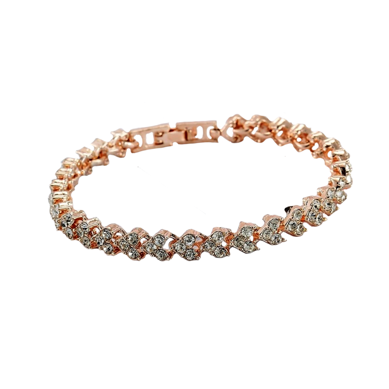 

Браслет из бижутерного сплава с кристаллами р.20 DESIGNER JEWERLY Камушки, Камушки