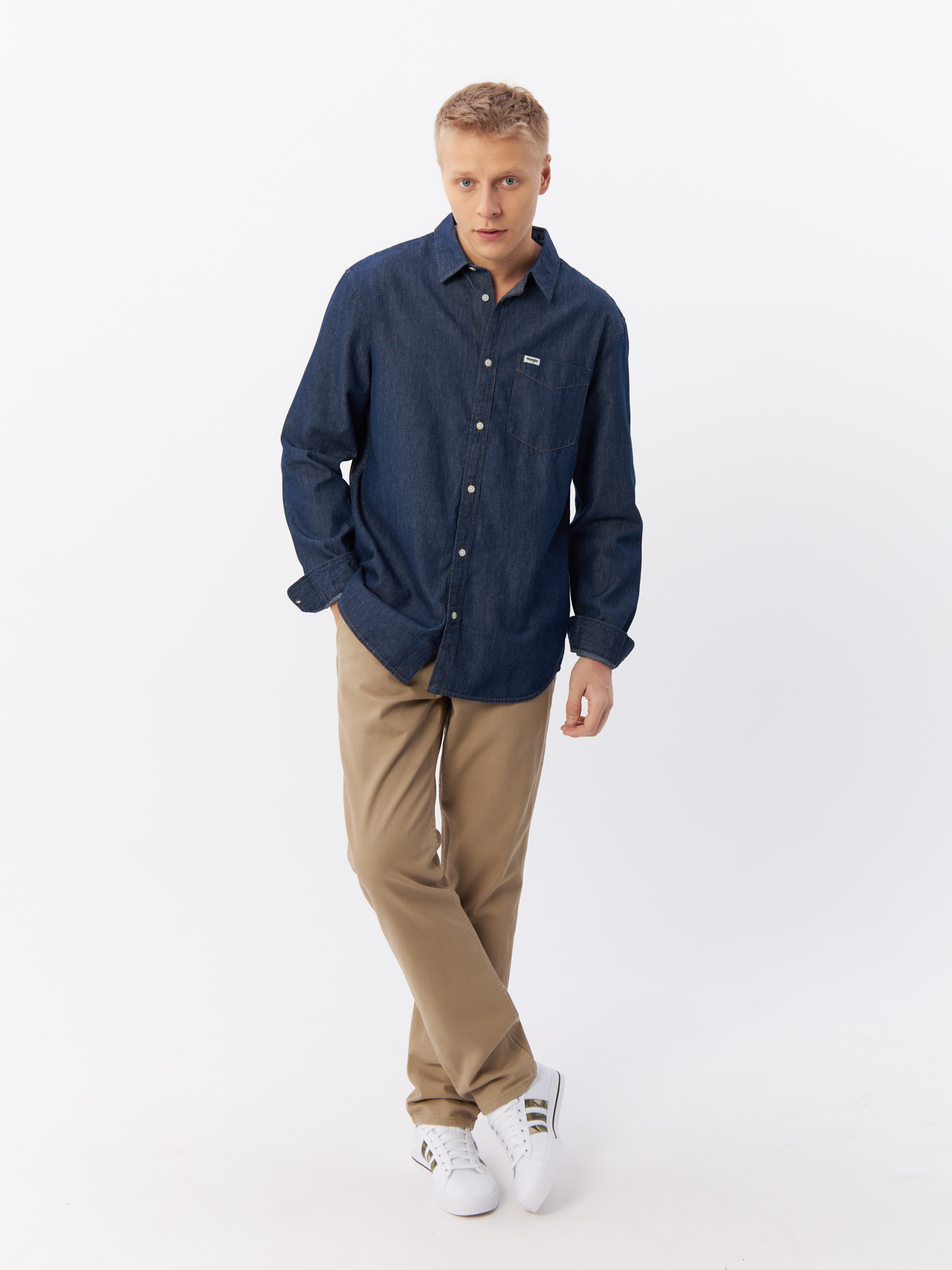 

Брюки мужские Wrangler 112342061014 бежевые 31/32, Бежевый, 112342061