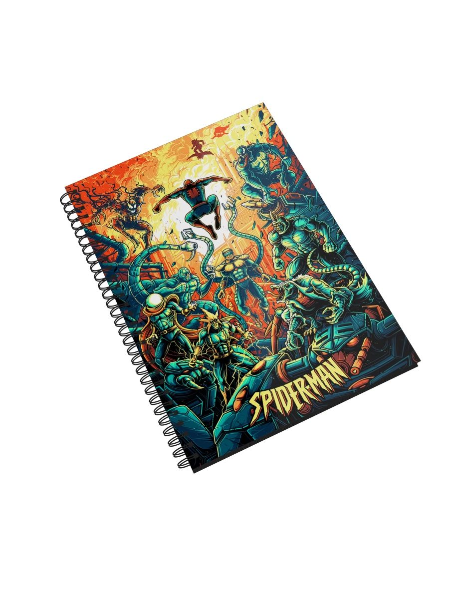 

Блокнот СувенирShop "Человек-паук/Spiderman" NP-MVSM1-A5/1 A5 48 листов, NP-MVSM1-A5/1