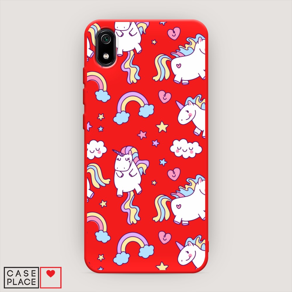 

Матовый силиконовый чехол "Sweet unicorns dreams" на Xiaomi Redmi 7A, Sweet unicorns dreams