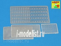 

24 030 Aber 1/24 Фототравление Curtain trailer buckles, Однотонный