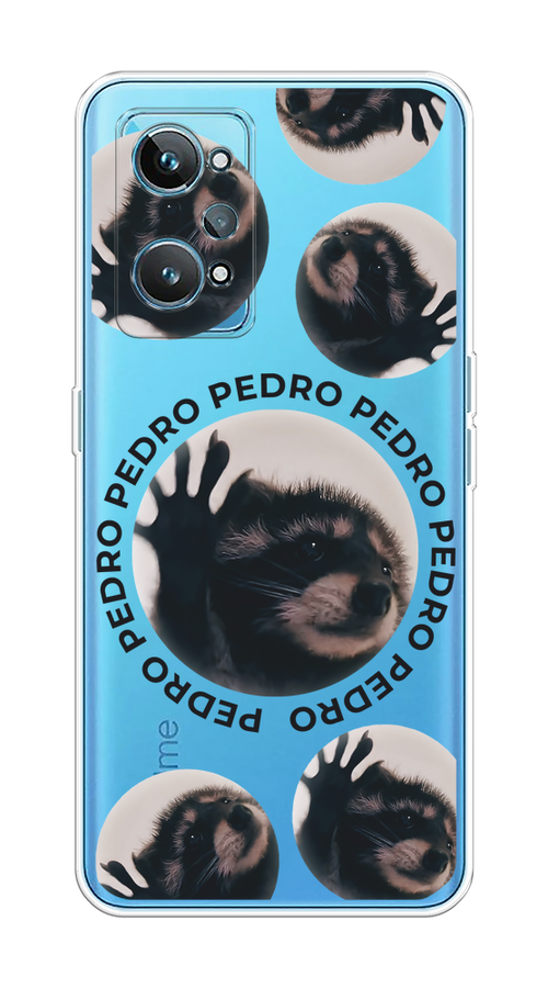 

Чехол на Realme GT 2 "Pedro енот", Черный;бежевый;прозрачный, 258550-1