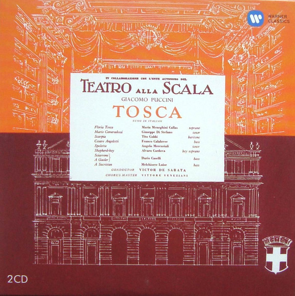 

CALLAS, MARIA: Tosca (1953) - Original Jacket Card Sleeves