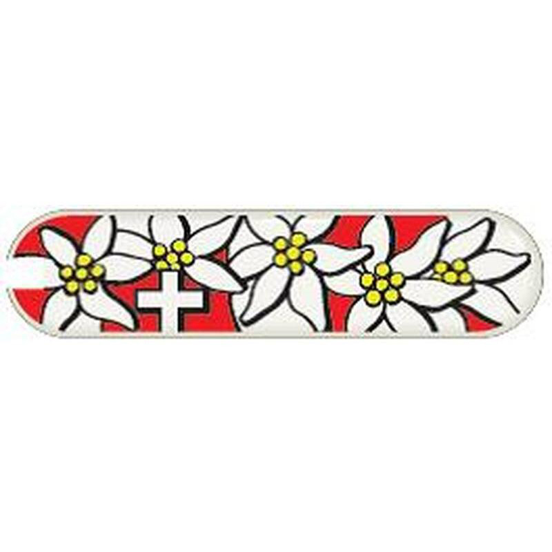 

Накладка для ножа Victorinox "Edelweiss", 58 мм, пластик, Красный;белый;желтый;черный