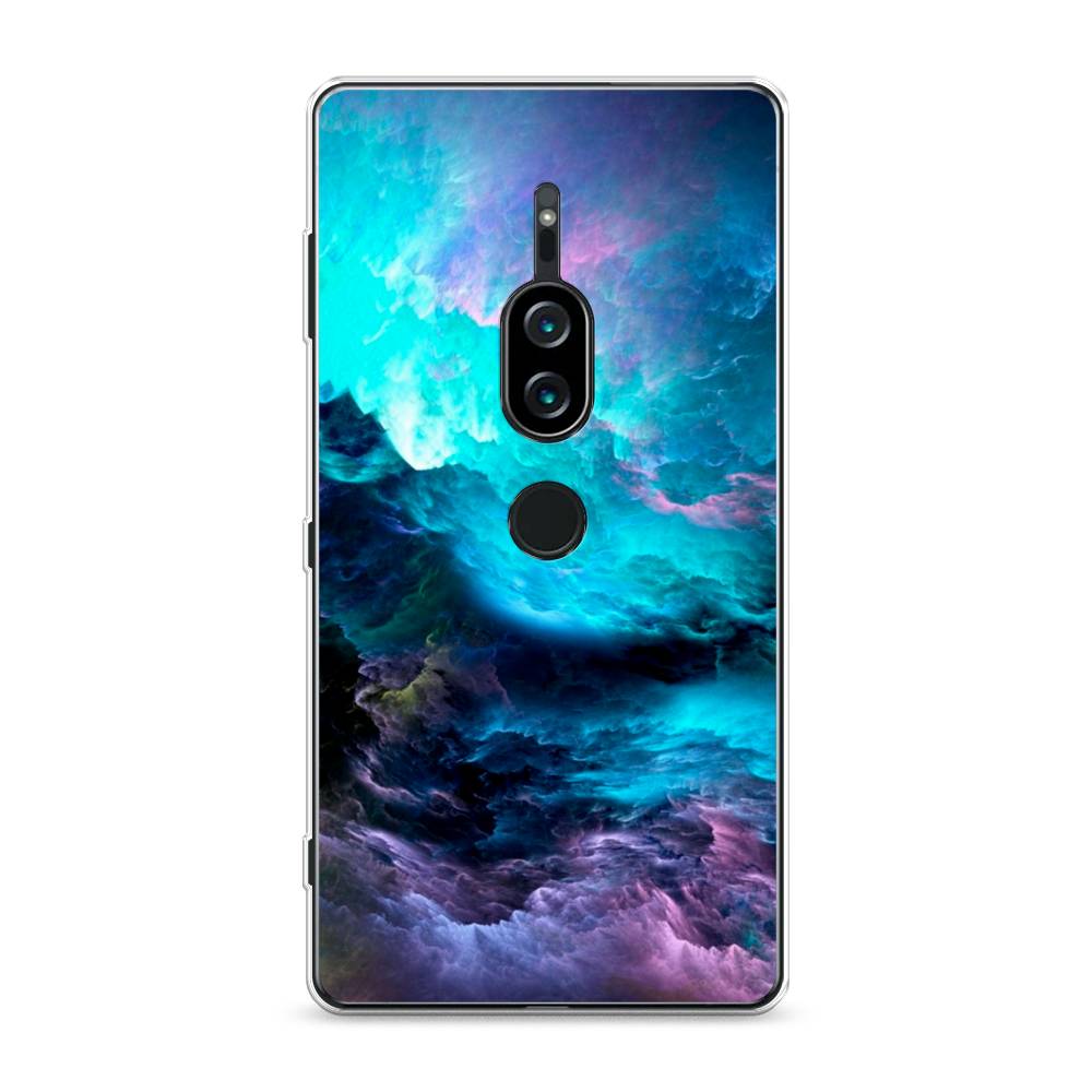 

Силиконовый чехол "Бирюзовое небо" на Sony Xperia XZ2 Premium, 53350-4