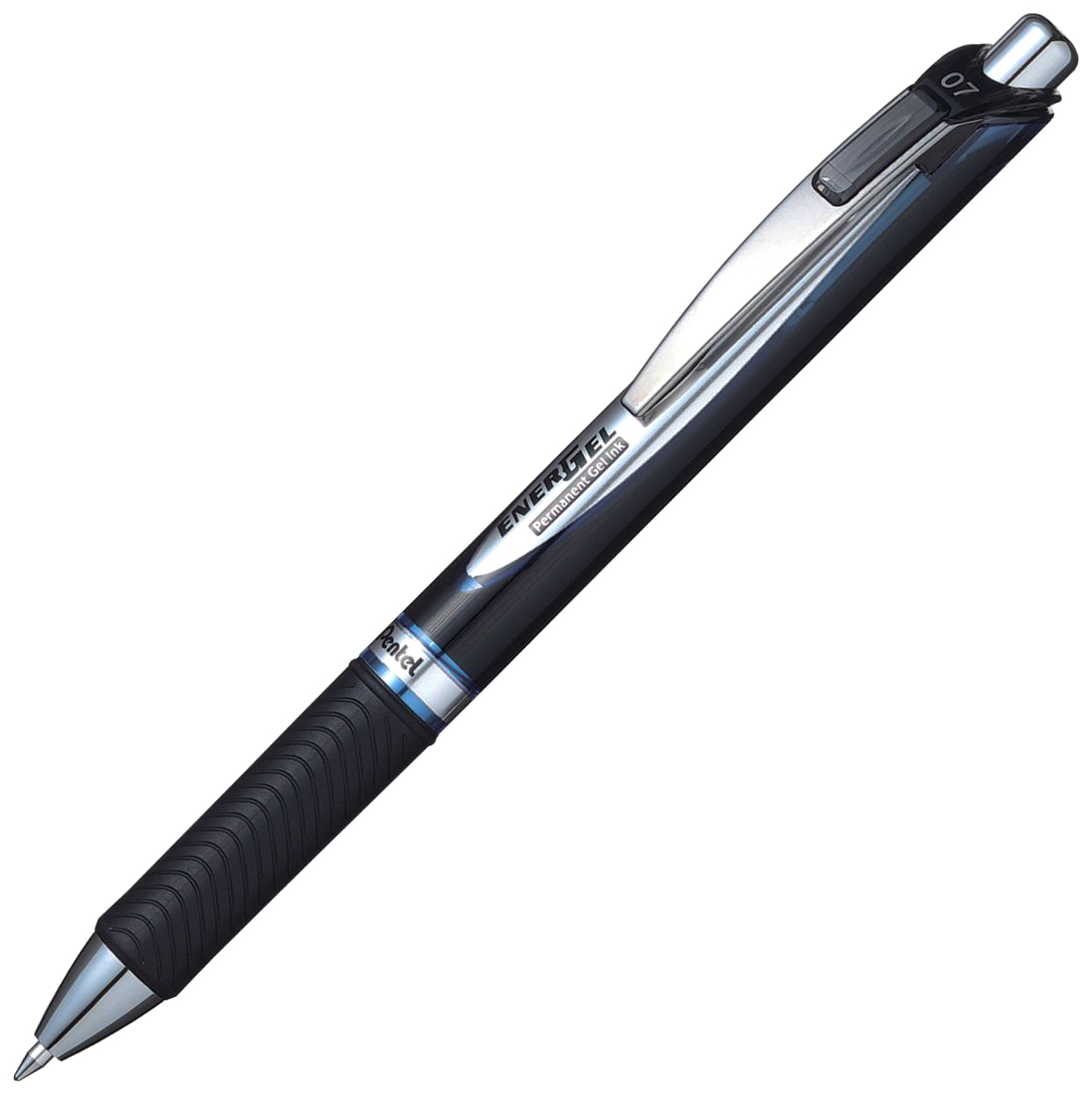 фото Ручка гелевая pentel energel permanent pen-blp77-c, синяя, 0,7 мм, 1 шт.