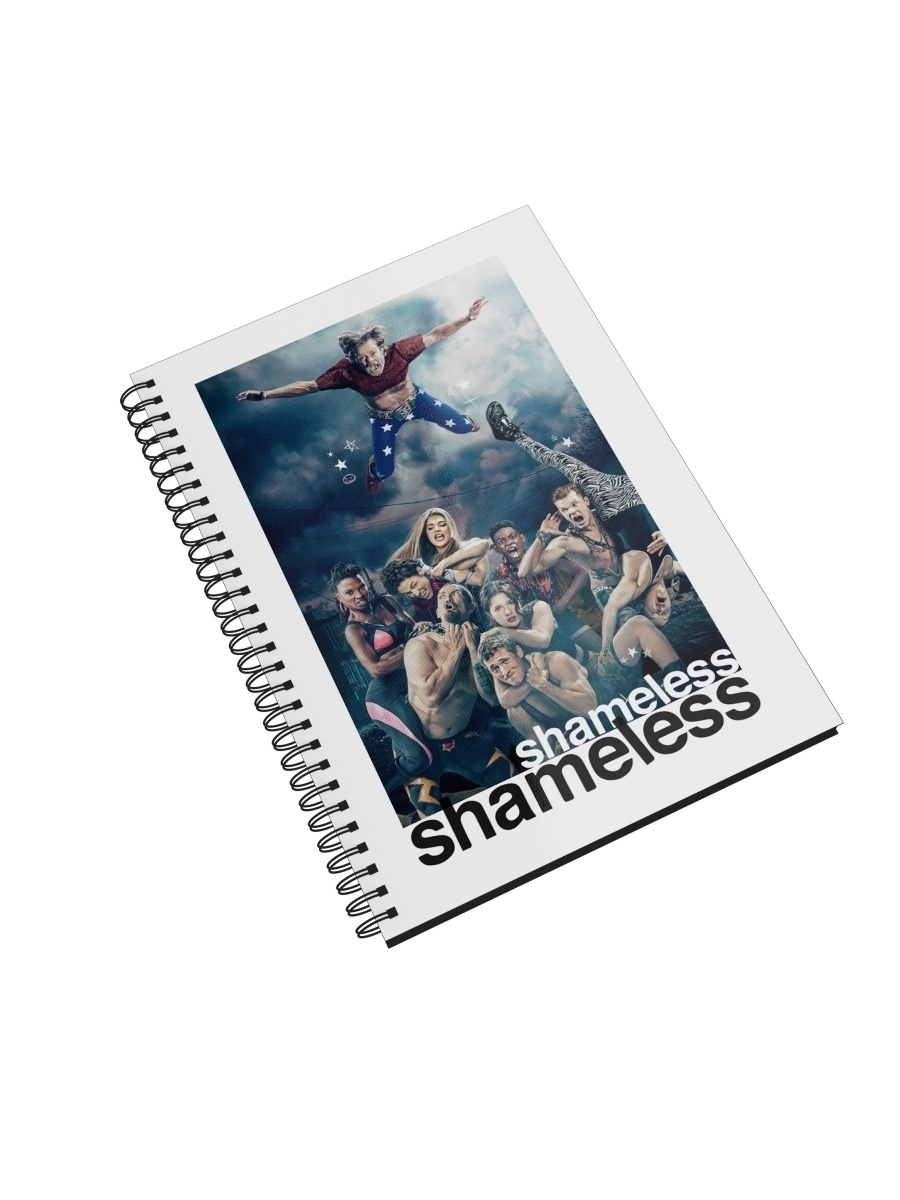 

Блокнот СувенирShop "Shameless/Бесстыжие" NP-SRBS3-A4/1 A4 48 листов, NP-SRBS3-A4/1