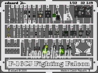 

32549 Eduard 1/32 Цветное Фототравление для F-16CJ interior