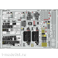 

32980 Eduard 1/32 Фототравление для F-100F интерьер, Цветной