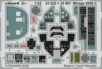 

33252 Eduard 1/32 Фототралвение для Mirage 2000 C, Цветной