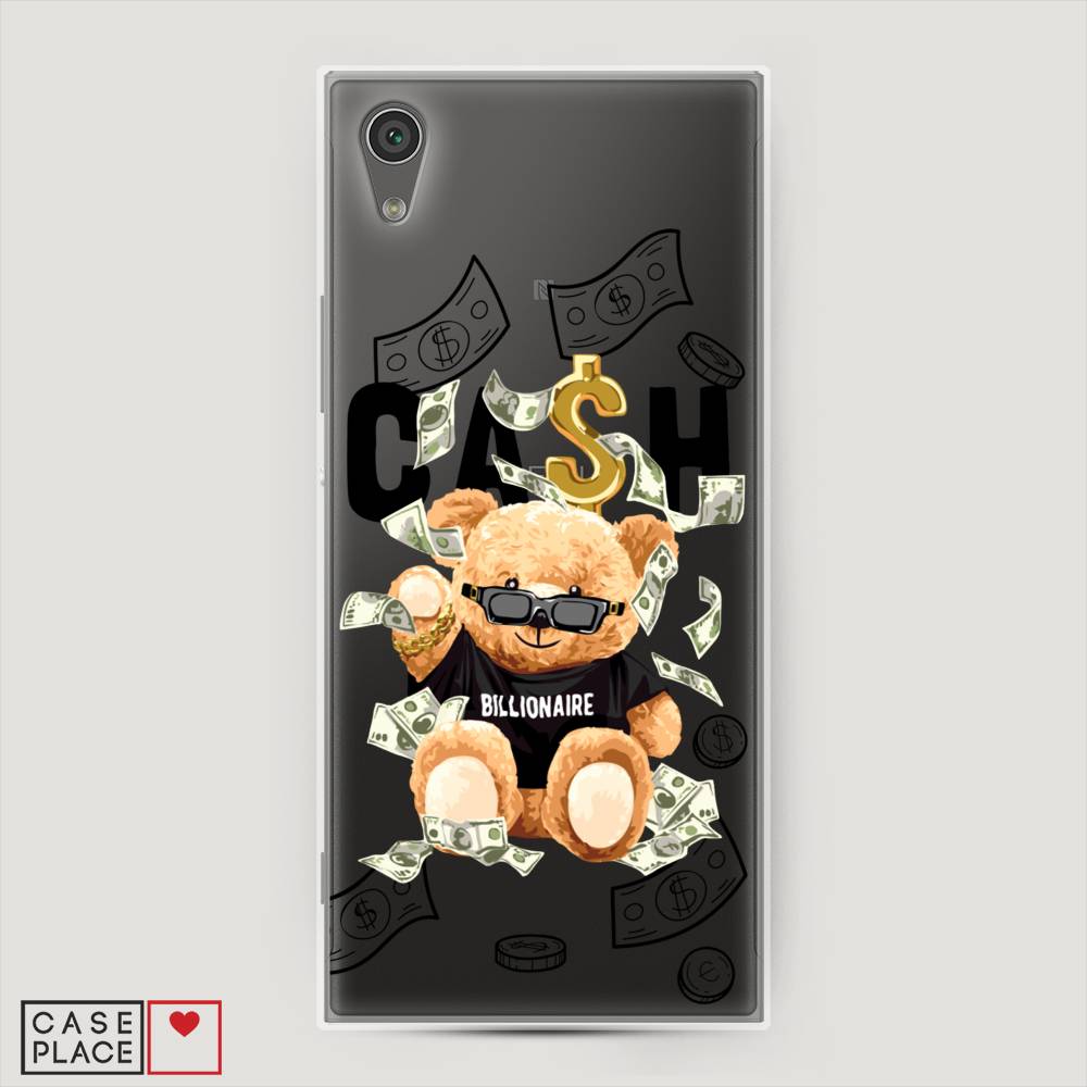

Чехол на Sony Xperia L1 "Big cash", Черный;серый;бежевый, 52550-6