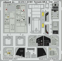 

33274 Eduard 1/32 Фототравление для Tornado GR.4