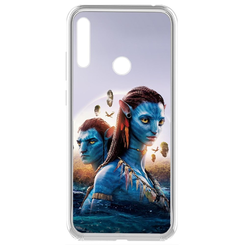 

Чехол-накладка кейс Аватар - Джейк и Нейтири для Honor 8A