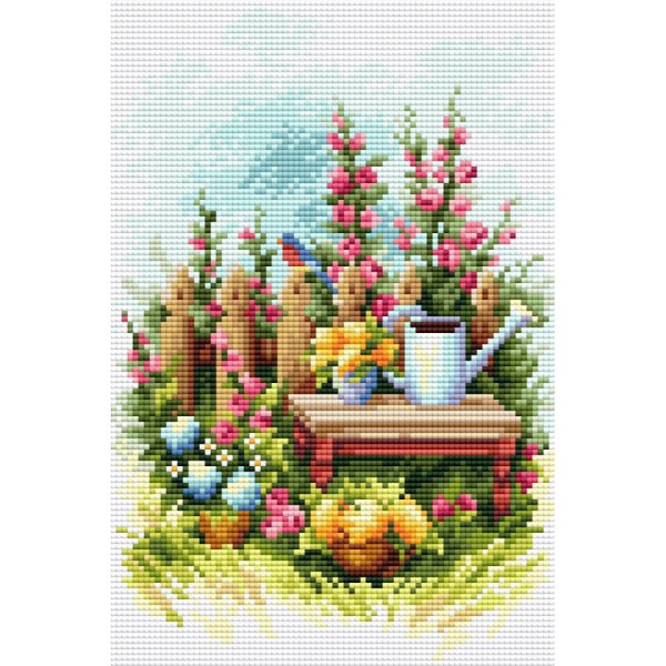 

Алмазная вышивка Brilliart Цветущий сад