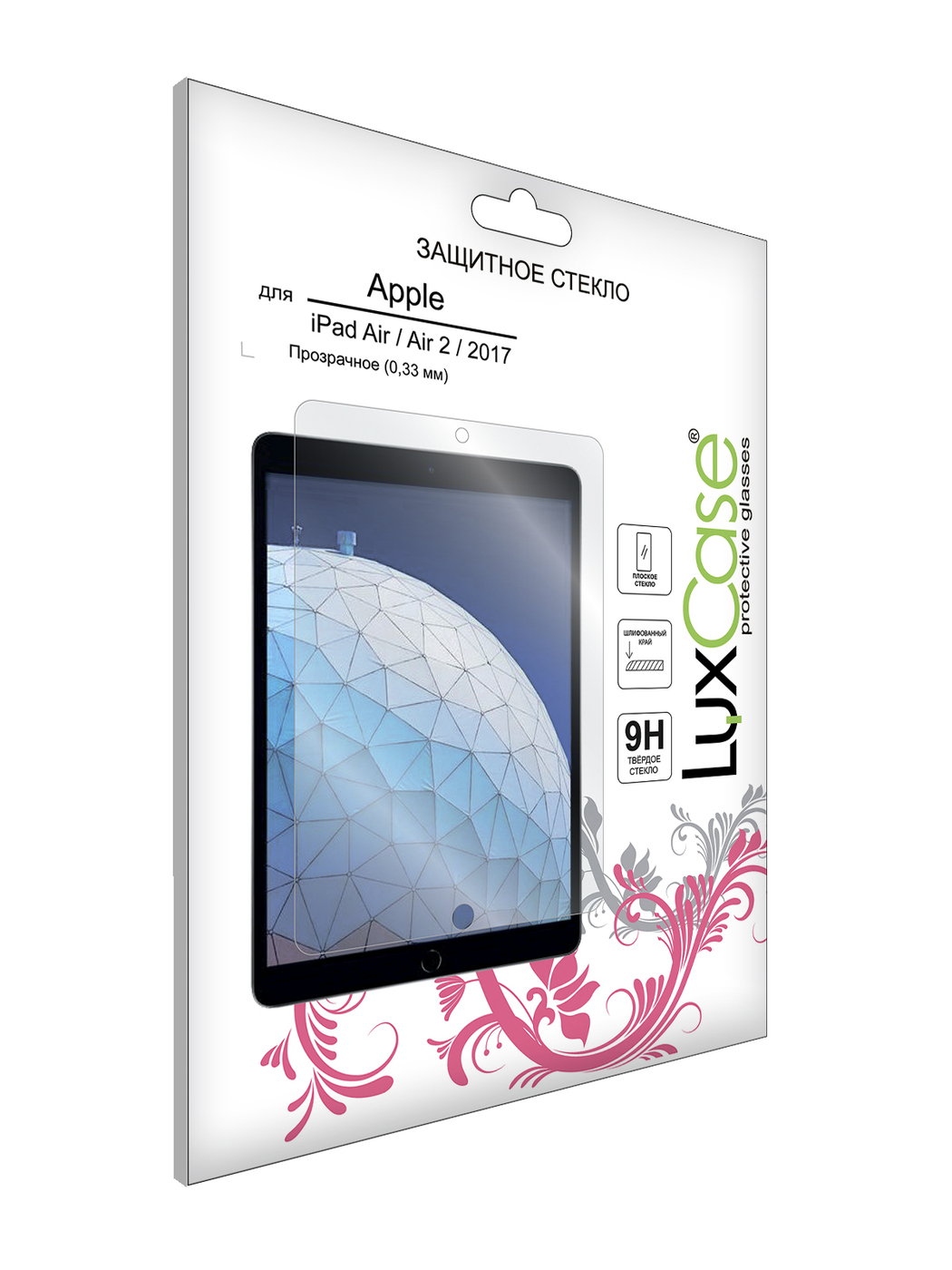 

Защитное стекло LuxCase для iPad 2,3, 4 9,7", 10.2" (80284)