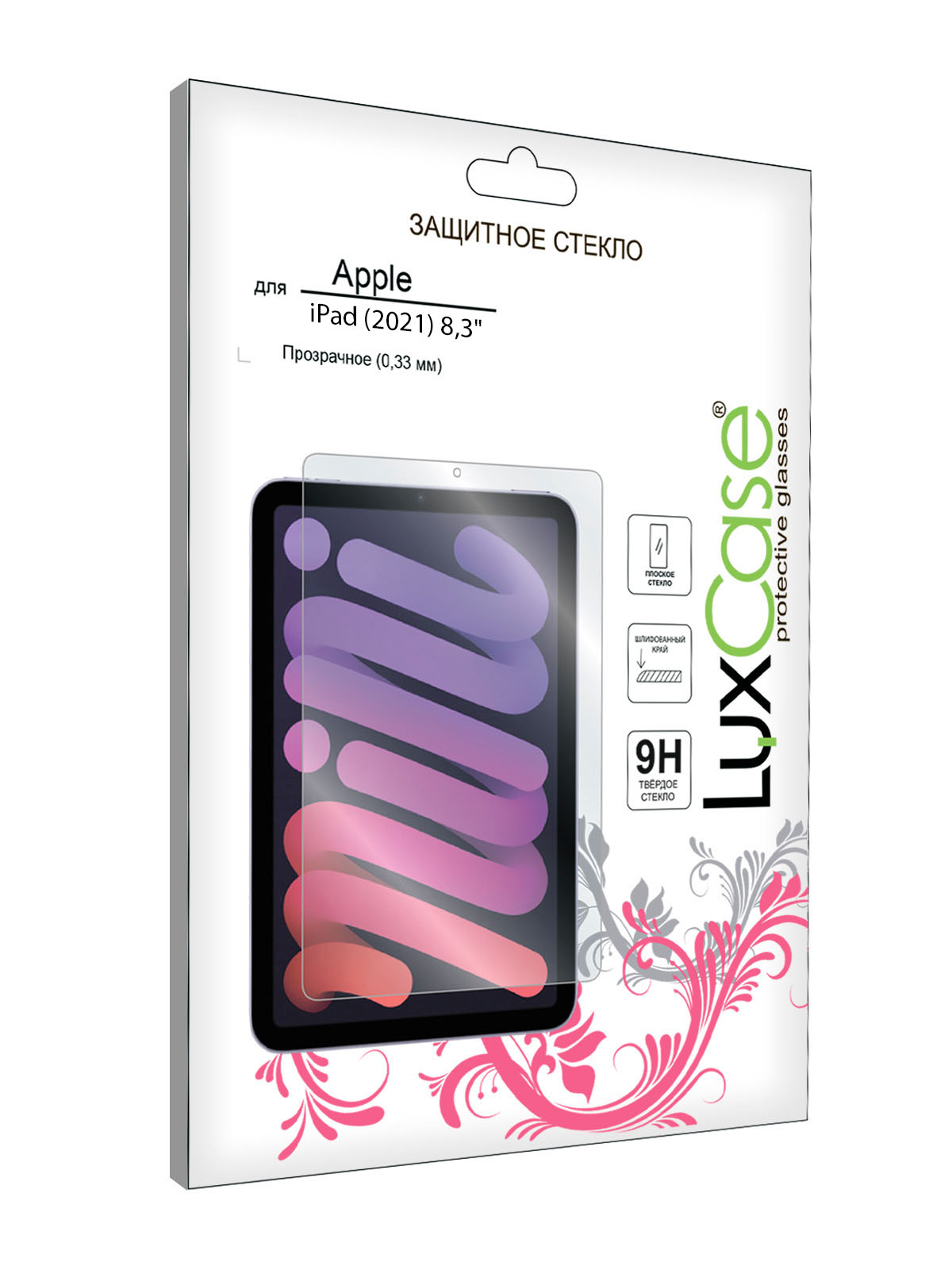 Защитное стекло LuxCase для Apple iPad Mini 2021 8,3" (83229) 600007501369