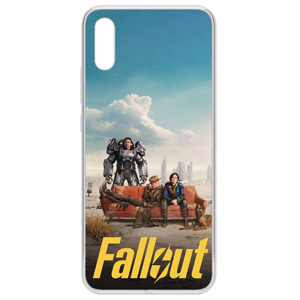 

Чехол-накладка Krutoff Clear Case Фоллаут (Fallout) - Постер для Xiaomi Redmi 9A