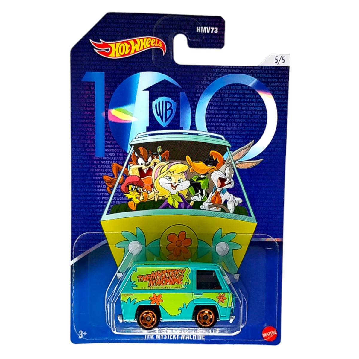 

Машинка Hot Wheels The Mystery Machine 1:64 HLK33, Зеленый, HLK33_HMV73