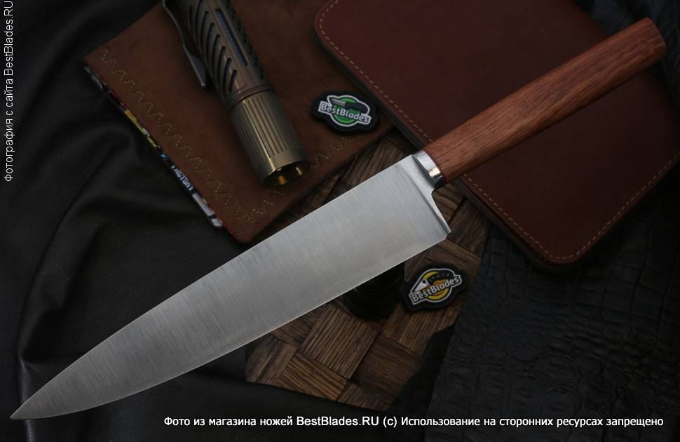 

Дамир Сафаров. Классический кухонный нож Шеф 220 мм