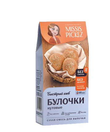 Смесь сухая для выпечки Missis Pickez 