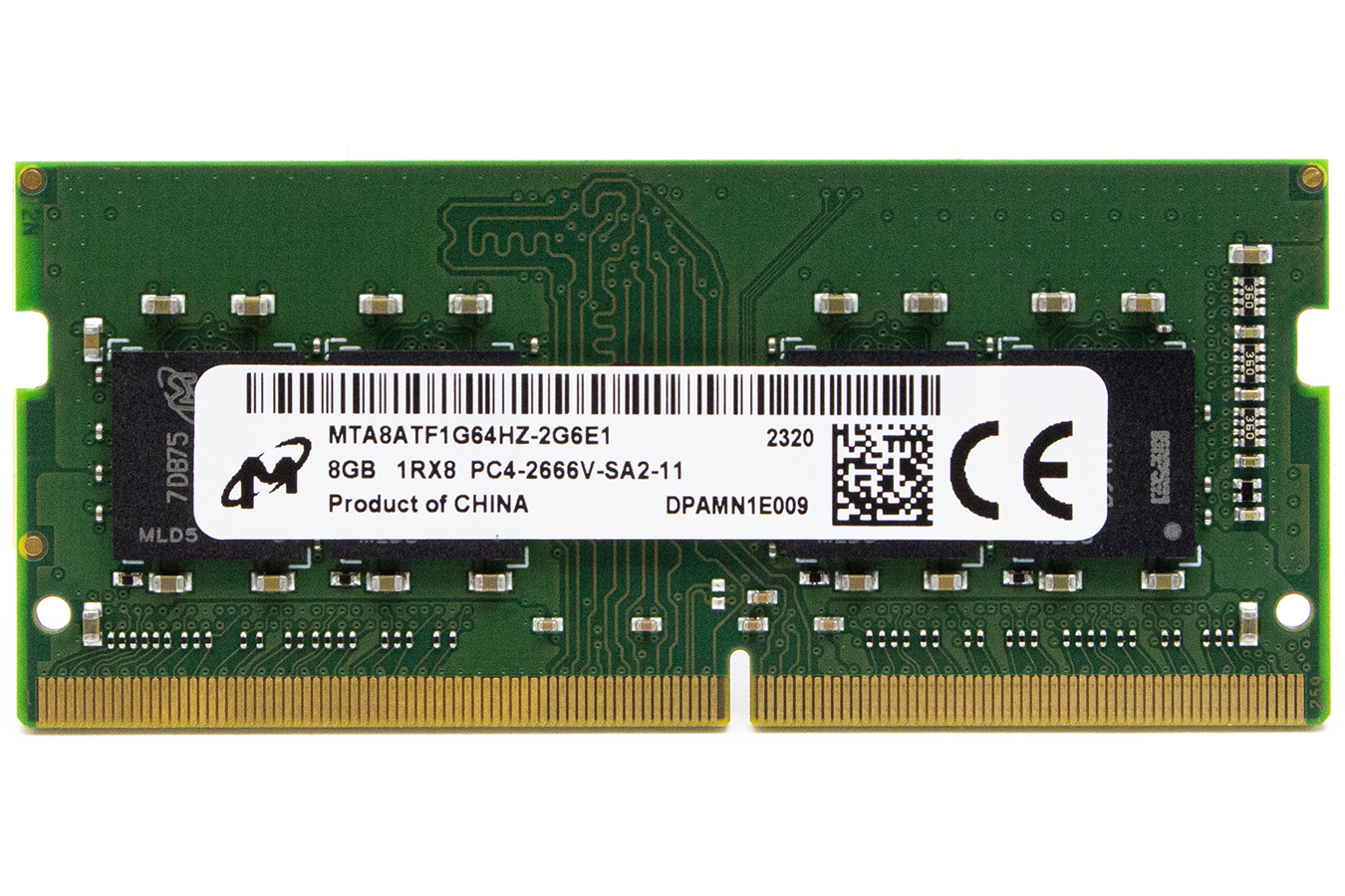 

Оперативная память Micron MTA8ATF1G64HZ-2G6E1 DDR4 1x8Gb 2666MHz, MTA8ATF1G64HZ-2G6E1