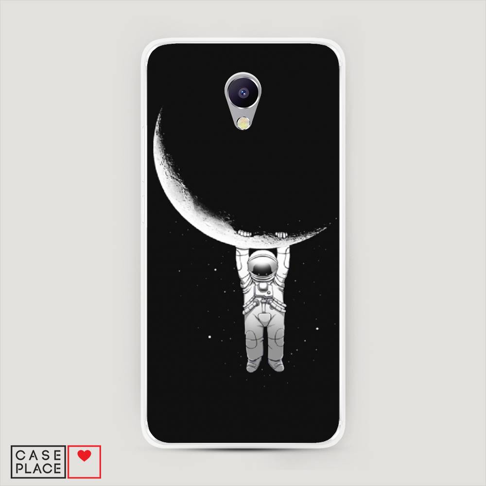 

Чехол Awog на Meizu M5 Note "Космонавт", Белый;черный, 71650-4