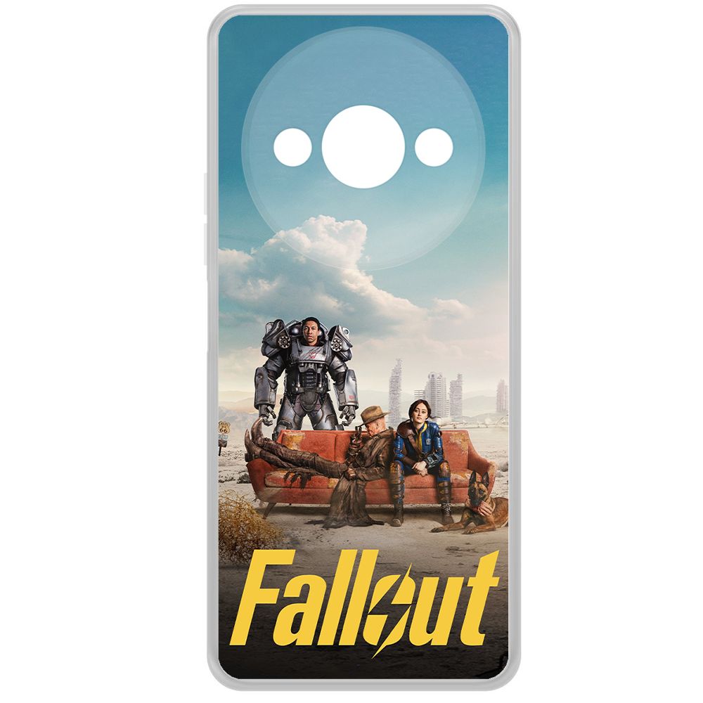 

Чехол-накладка Krutoff Clear Case Фоллаут (Fallout) - Постер для Xiaomi Redmi A3, Прозрачный