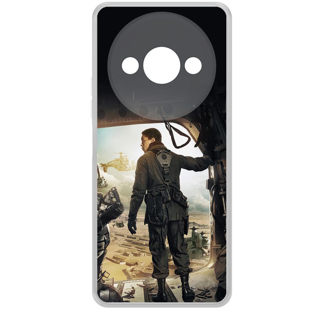 

Чехол-накладка Krutoff Clear Case Фоллаут (Fallout) - Аарон для Xiaomi Redmi A3, Прозрачный