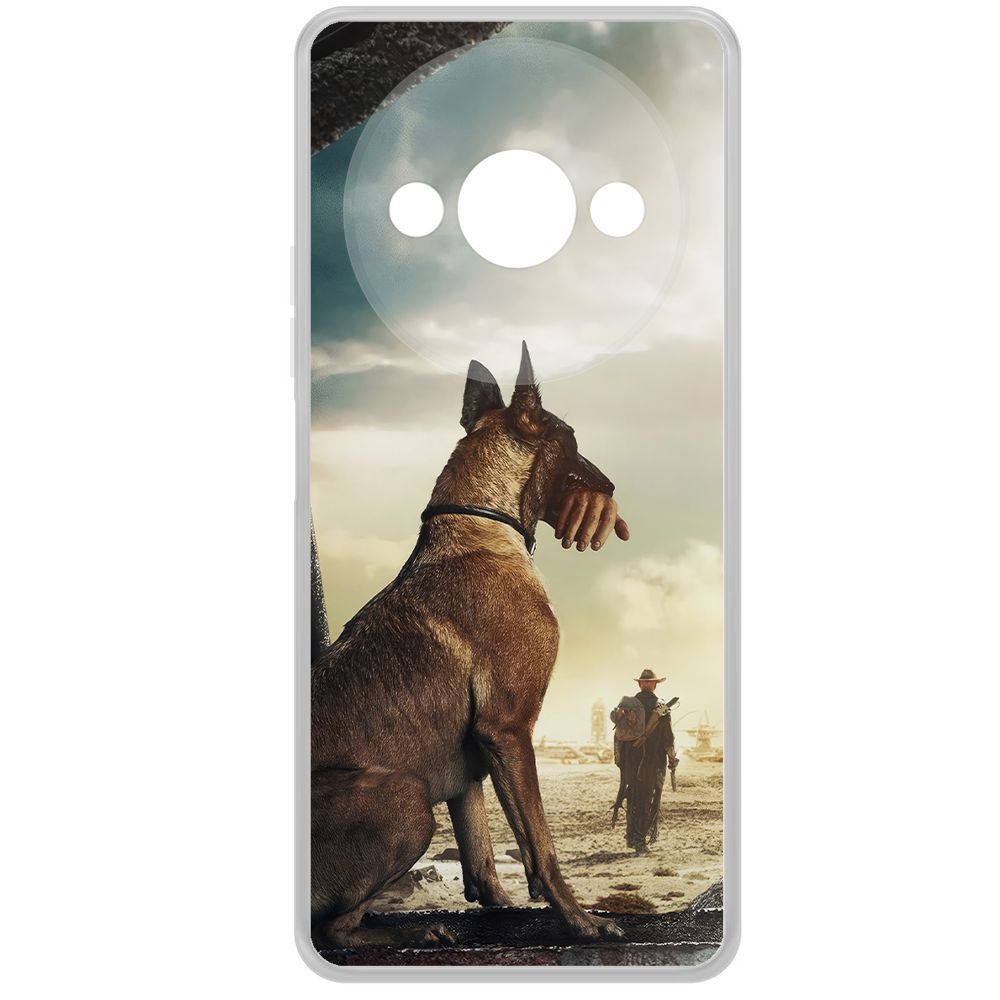 

Чехол-накладка Krutoff Clear Case Фоллаут (Fallout) - Псина для Xiaomi Redmi A3