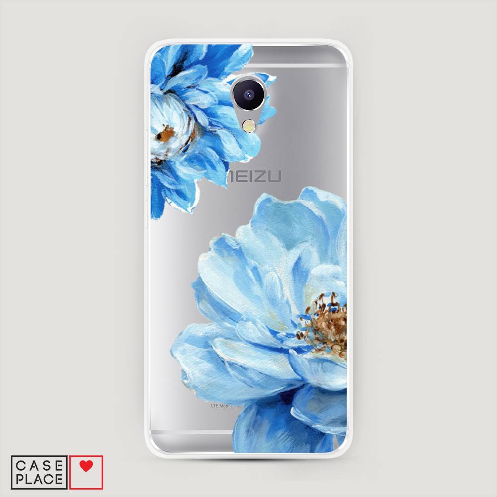 

Чехол Awog на Meizu M5 Note "Голубые клематисы", Голубой, 71650-8