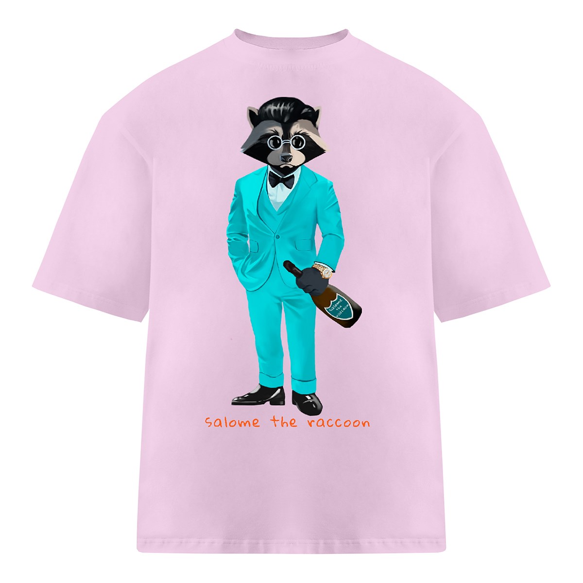 

Футболка женская Salome The Raccoon 51385 розовая L, Розовый, 51385
