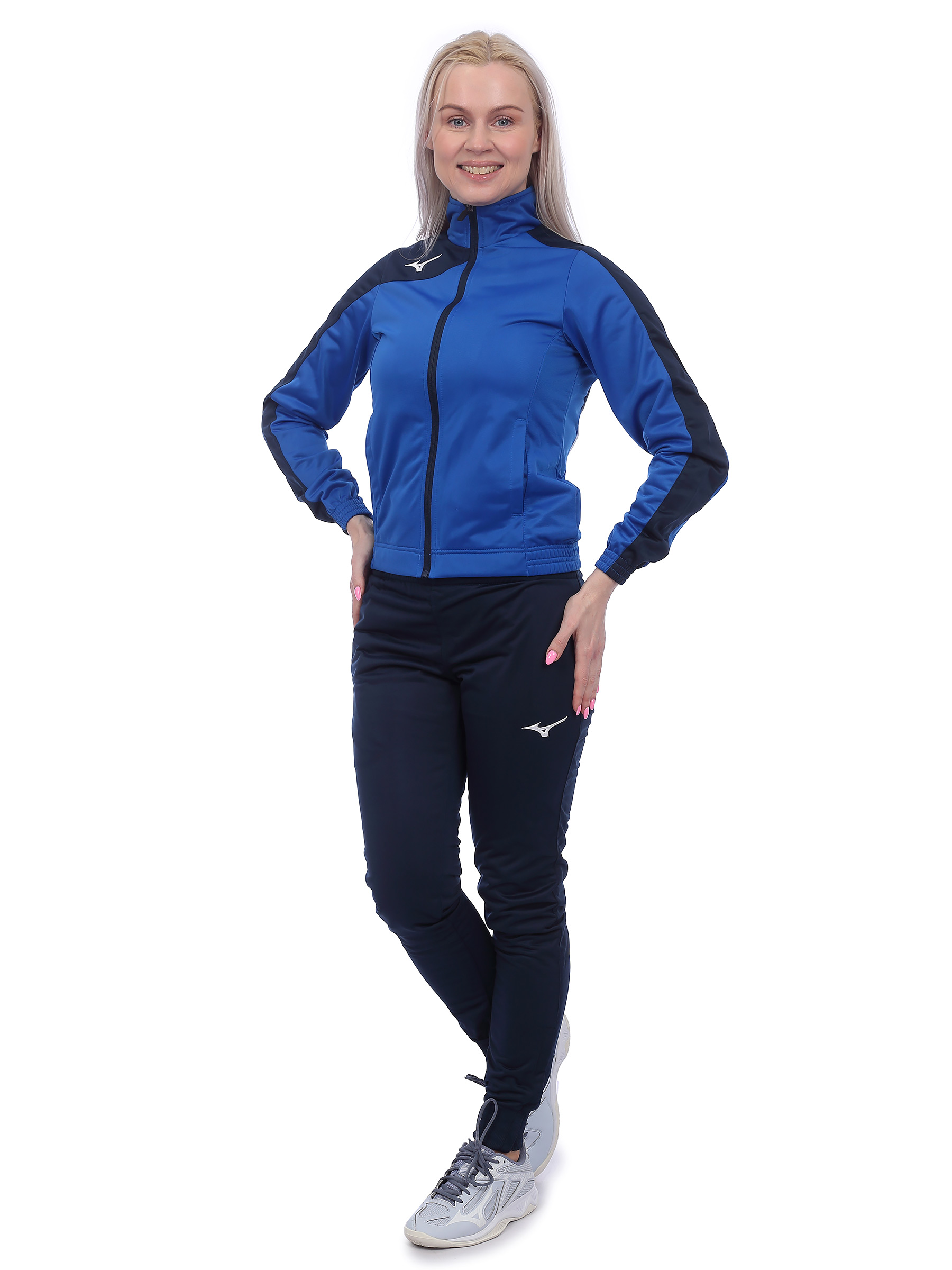 

Костюм женский Mizuno 32EG7206M синий XL, 32EG7206M