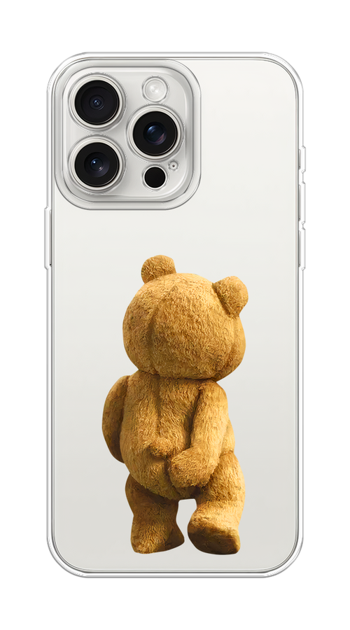 

Чехол Homey на Apple iPhone 15 Pro Max "Медвежья спина", Коричневый;прозрачный, 15850-1