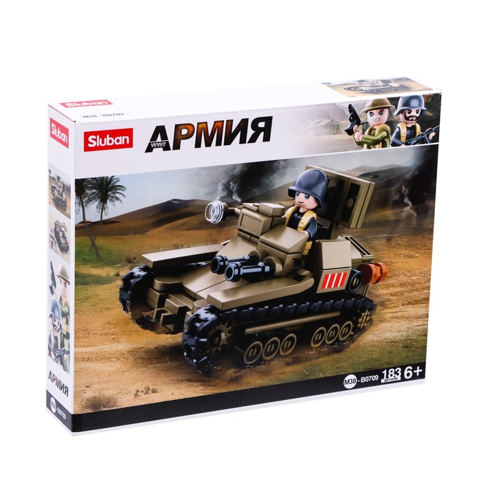 

Конструктор Армия «Штурмовой танк», 183 детали